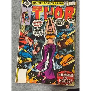 Marvel Comics The Mighty Thor 279 Jan 79 Pluto Ulik Troll King Bronze Age Comic